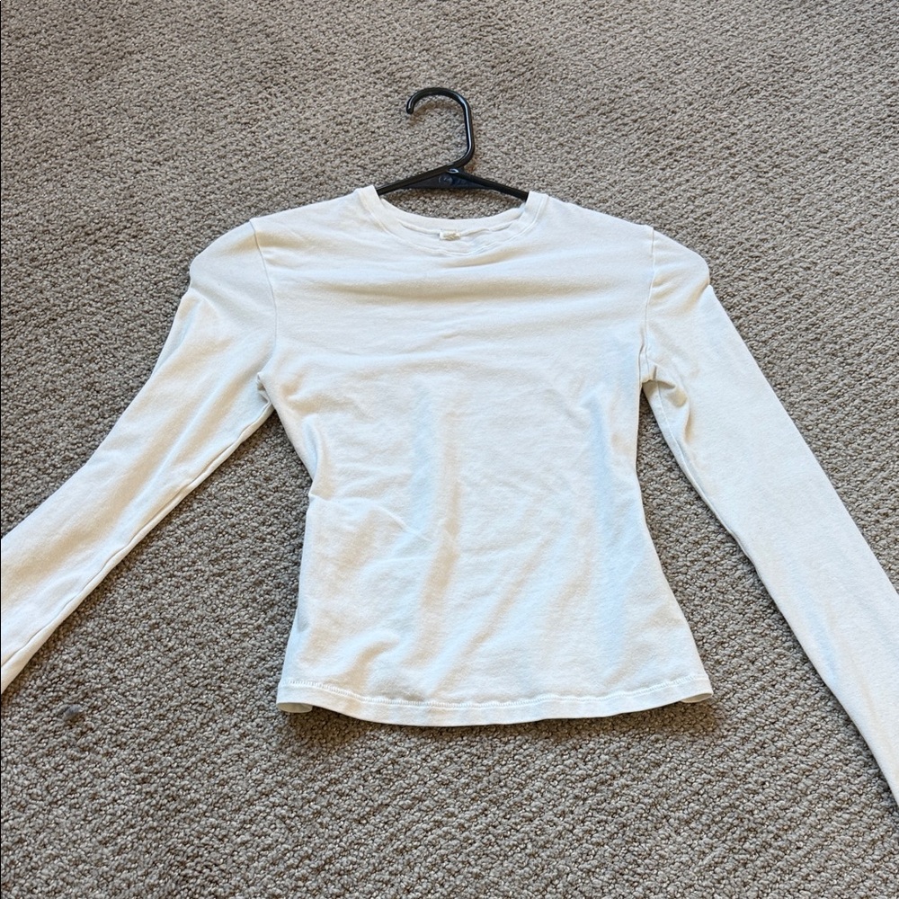 Skims White Long Sleeve